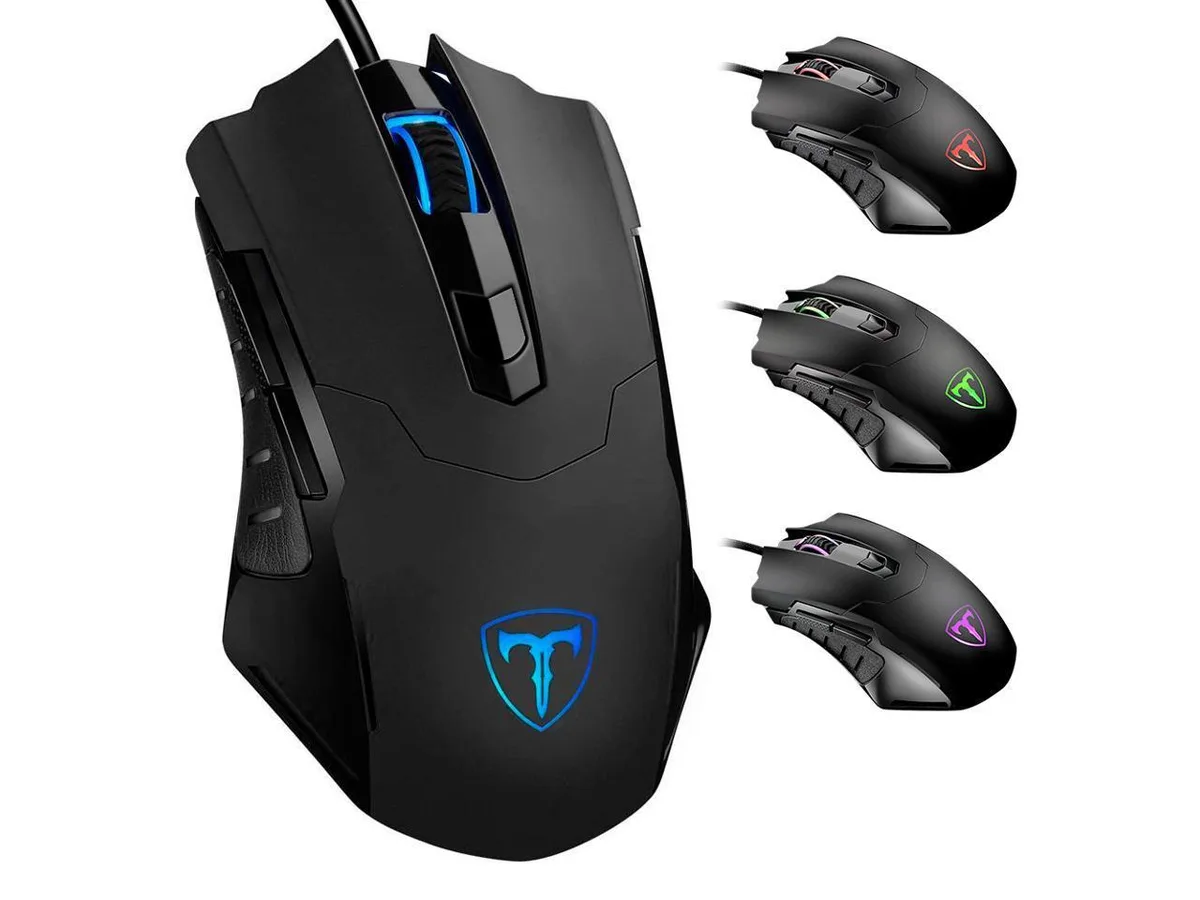 KEHIPI KEHIPI Gaming Mouse Wired 2400 DPI 6 Buttons Black — product photo