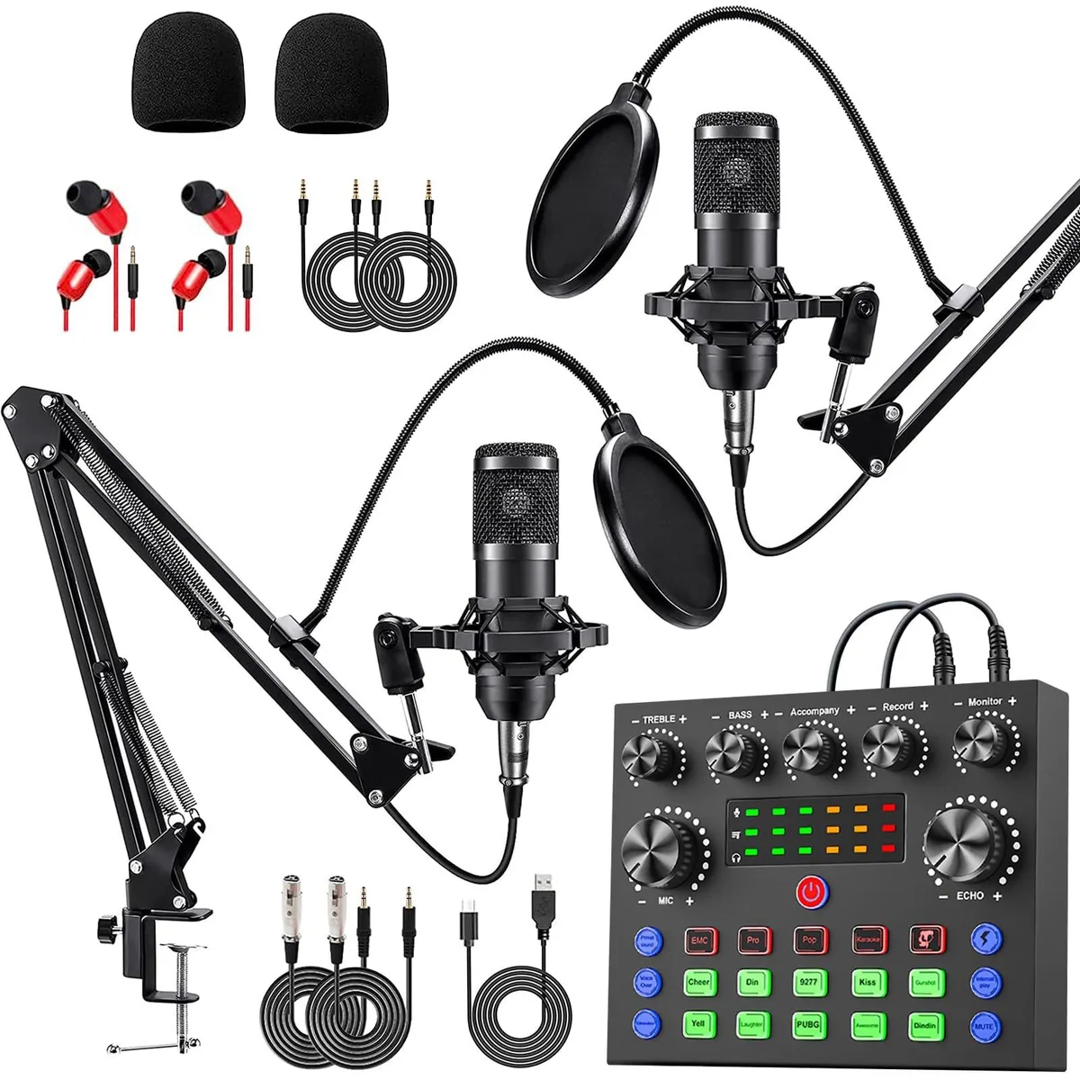 sktome V8s Podcast Equipment Bundle for 2 — product photo