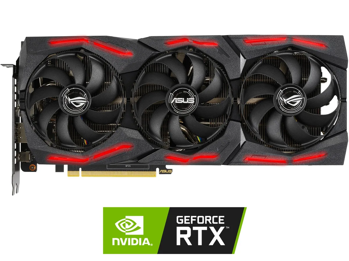 ASUS ASUS ROG STRIX RTX 2060 SUPER EVO V2 8GB graphics card — product photo