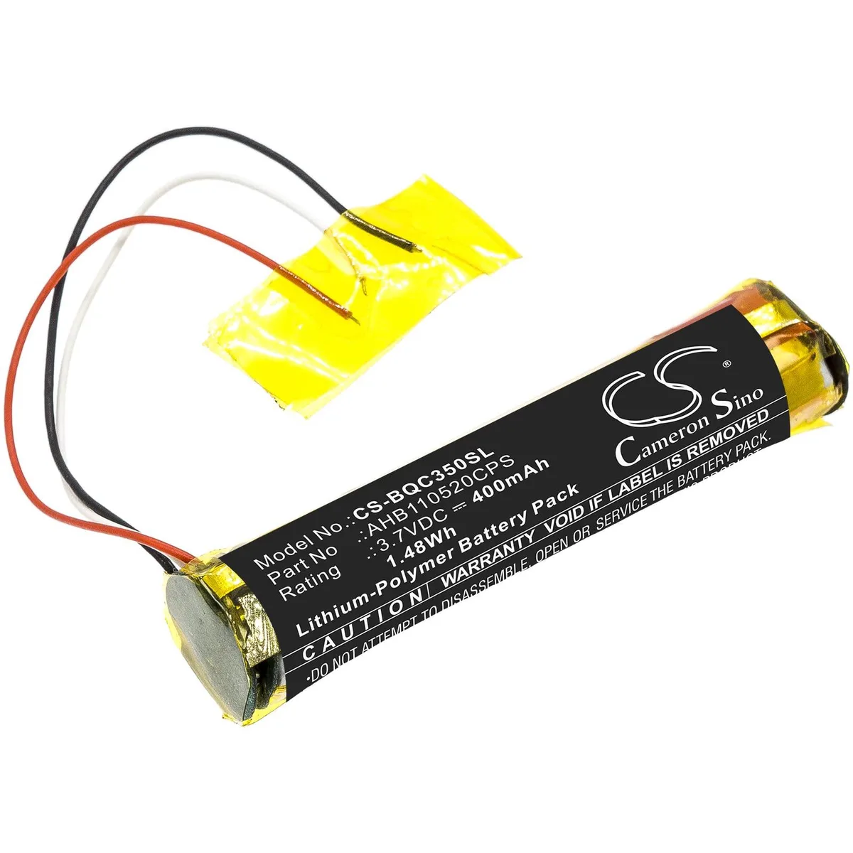  Cameron Sino Replacement Battery Bose 419811 QC35 400mAh 3.7V — product photo