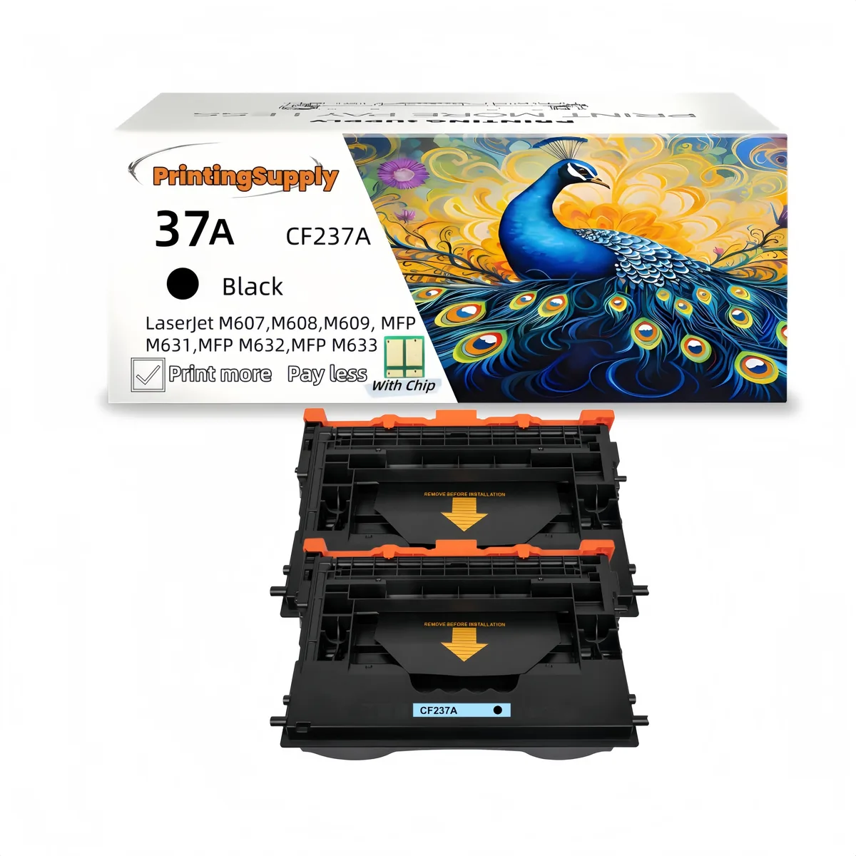 Aster Graphics Inc Aster Graphics Inc 37A CF237A Black Toner Cartridge — product photo