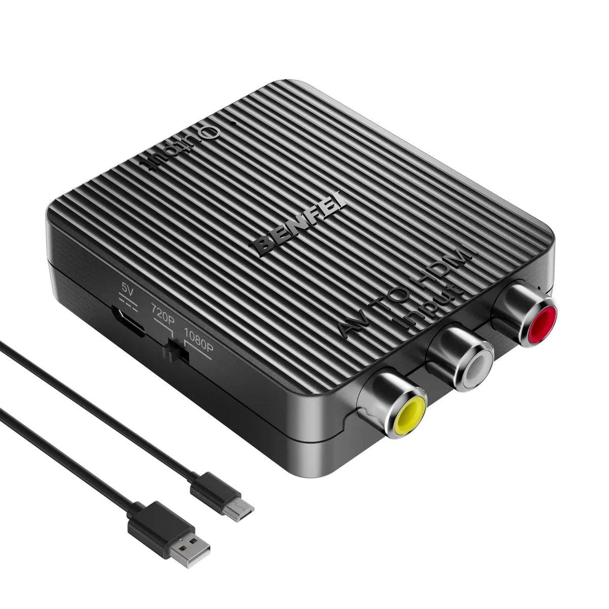  BENFEI 000245black-N HDMI to RCA media converter — product photo