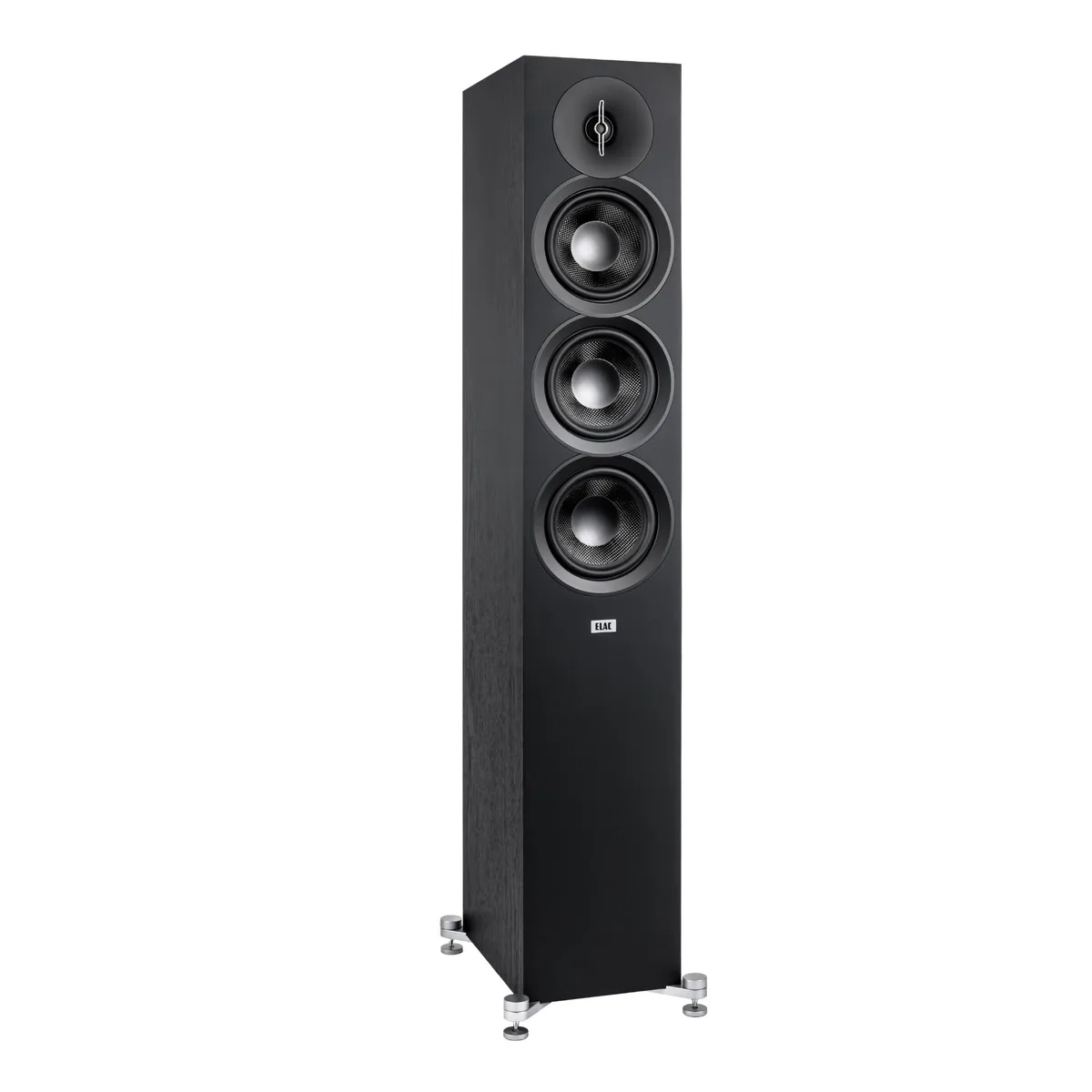 Elac Elac Debut 3.0 DF53-BK floorstanding speaker, Black Ash — product photo