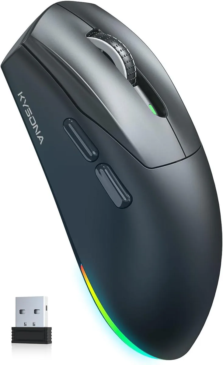 IHDAPP IHDAPP Wireless Gaming Mouse 12000 DPI 59g 80h Black — product photo