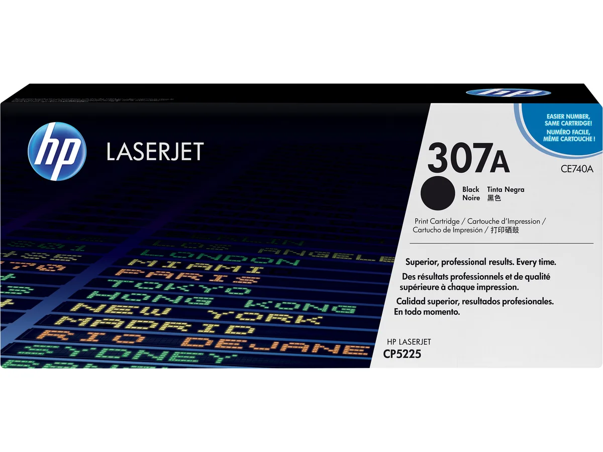 HP HP CE740A (307A) Black Toner Cartridge 7000 Pages — product photo