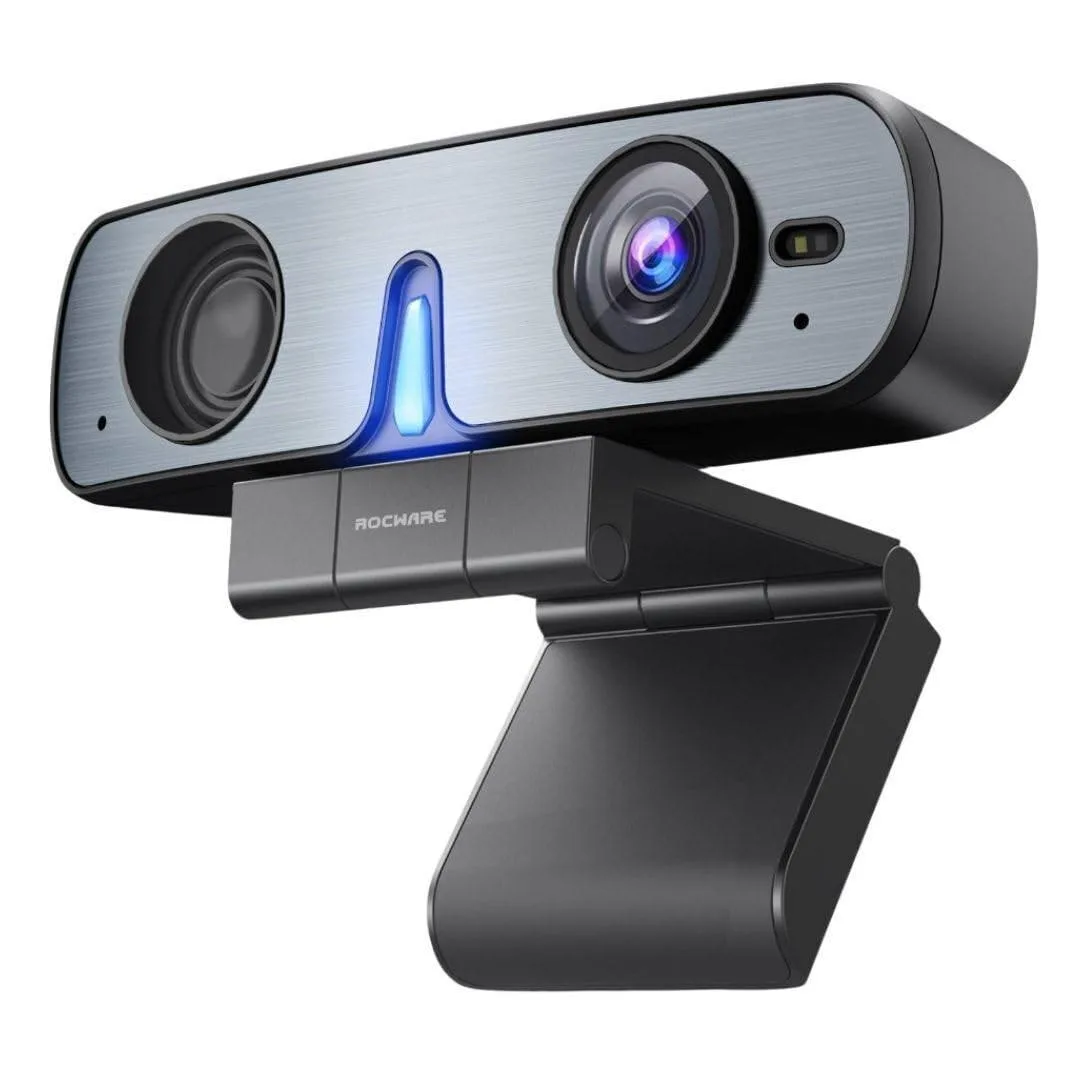 ROCWARE ROCWARE RC08 2 in 1 Accessory Webcam 1080P 30 fps 90° 360° USB 2.0 Type C — product photo