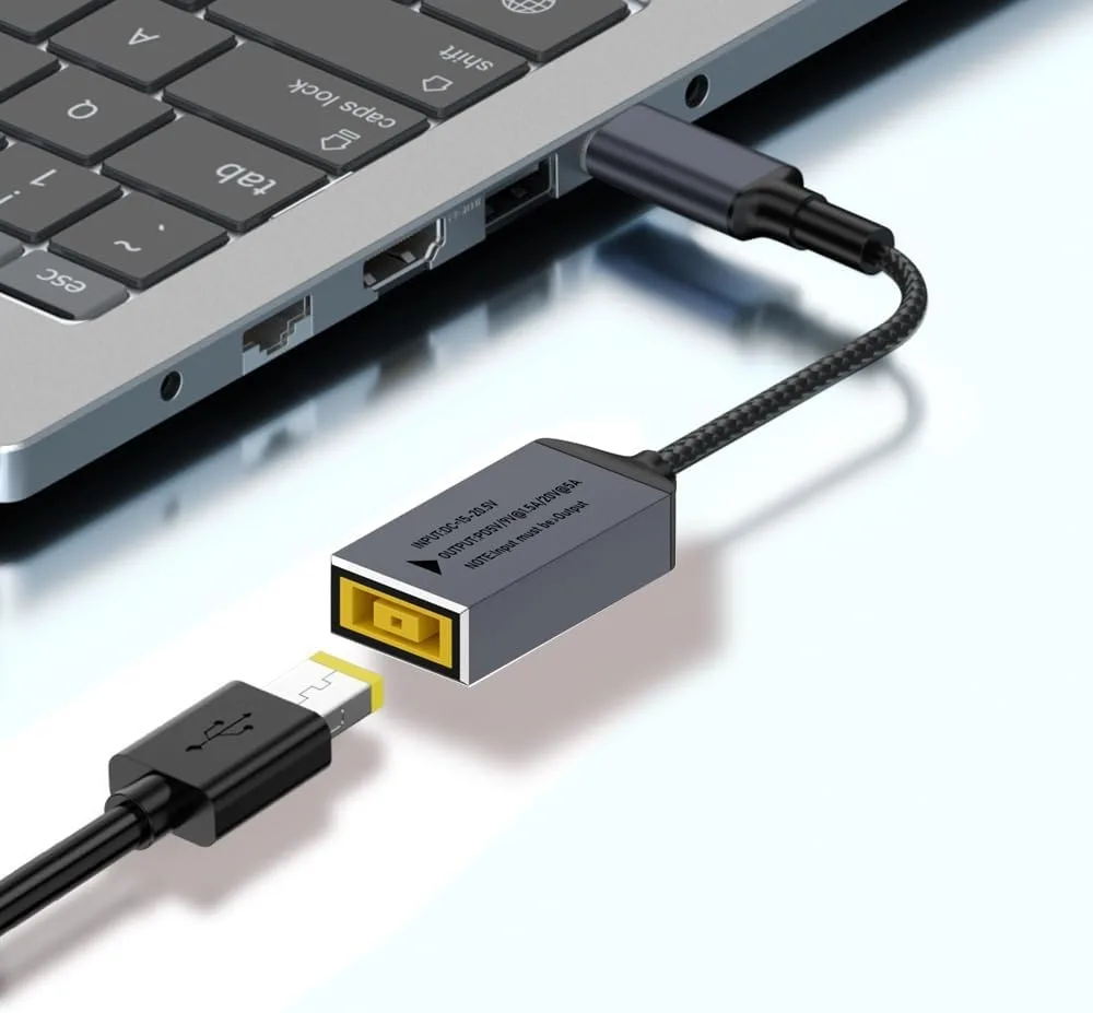 Blueskysea Blueskysea USB C to Slim Tip Adapter 100W PD3.0 — product photo