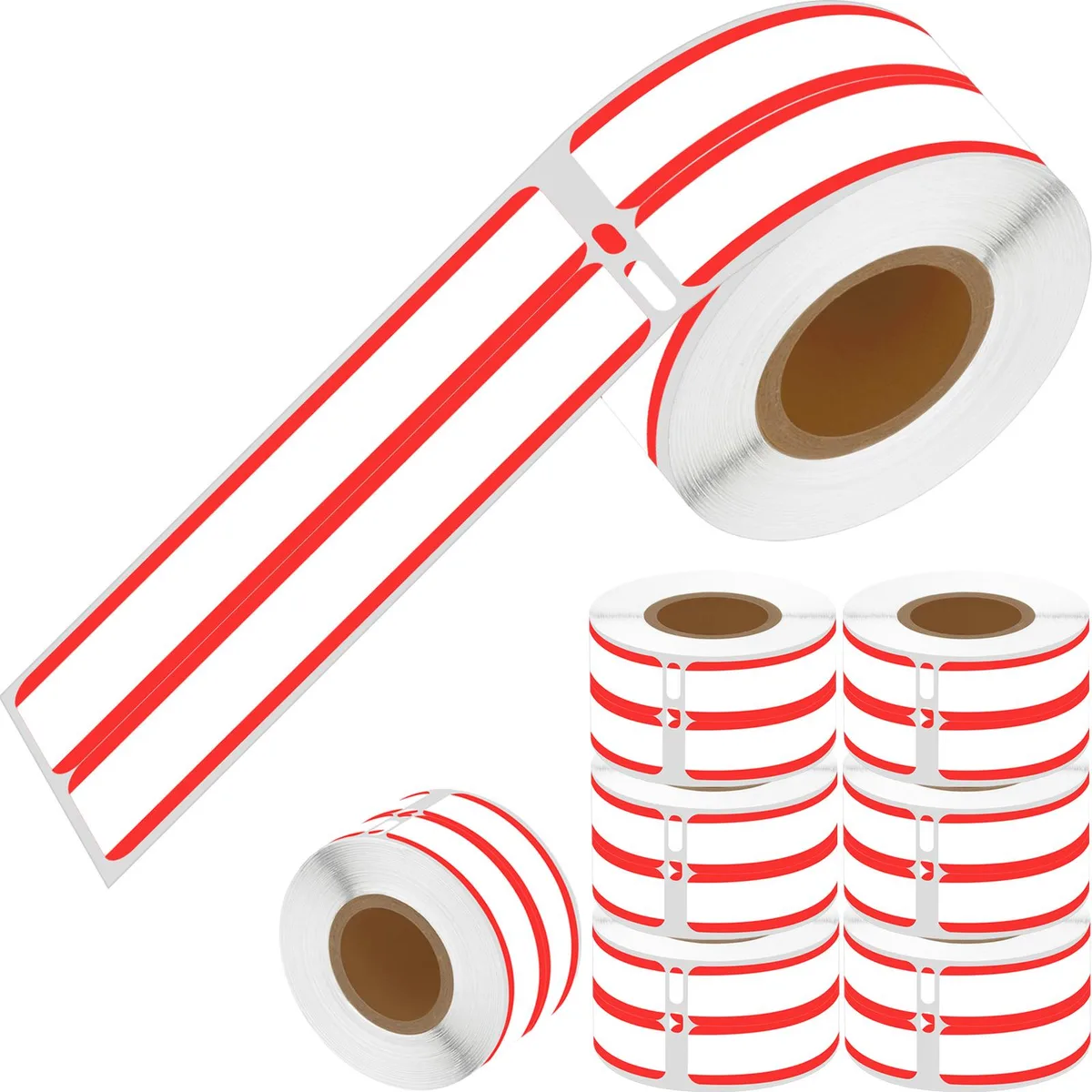 GREENCYCLE GREENCYCLE DM-30276 Label 8 Rolls 260 Labels/Roll 14mm x 87mm — product photo