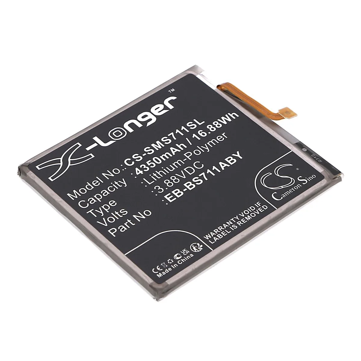  Cameron Sino Galaxy S23 FE Battery EB-BS711ABY 4350mAh 3.88V — product photo