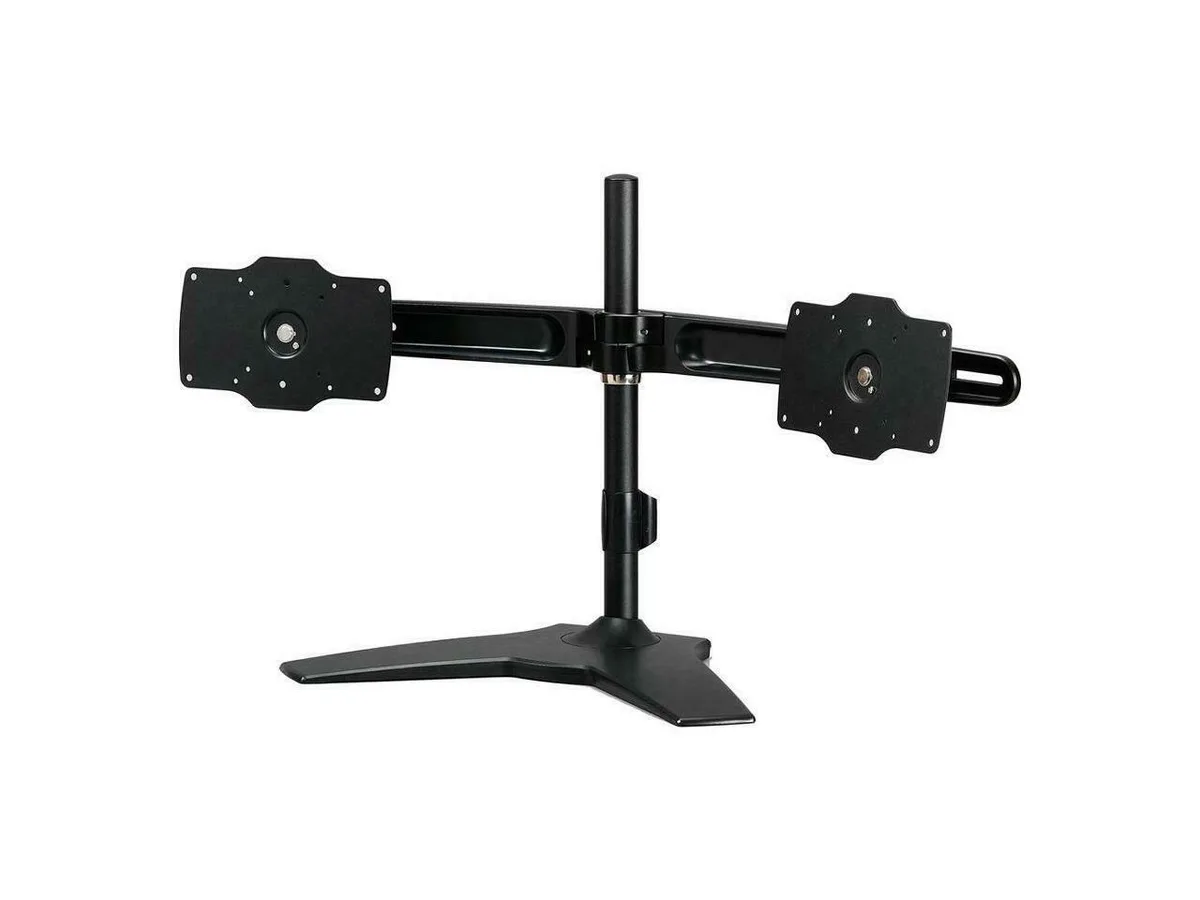 Amer Networks Amer Networks AMR2S32 tv mount stand dual 24-32 in 360 rot tilt height adj black — product photo