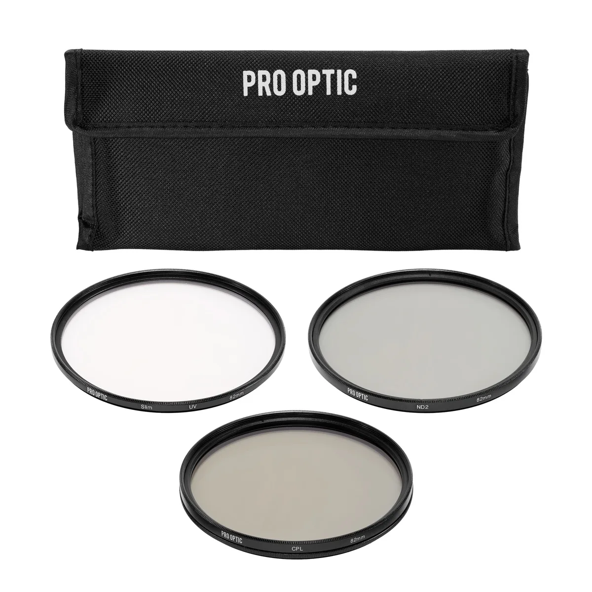 ProOPTIC ProOPTIC 82mm Digital Essentials Filter Kit — product photo