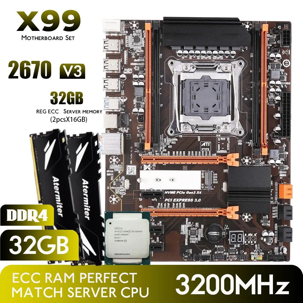 Atermiter Atermiter Atermiter-X99-B85 Embedded Solution Xeon E5-2670 V3 32GB DDR4 — product photo
