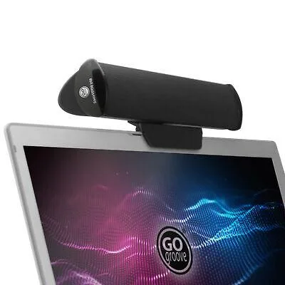 GOgroove GOgroove SonaVERSE USB Clip-On Speaker 2.0 Channel Black — product photo