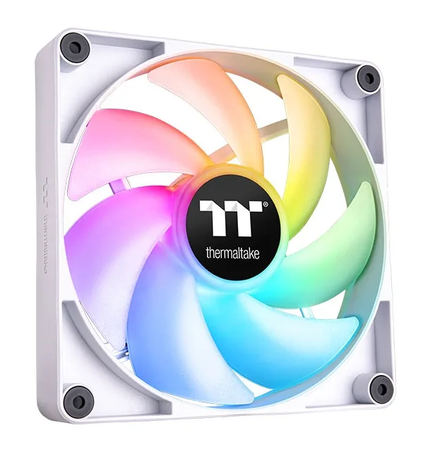 Thermaltake Thermaltake CT120 ARGB Sync 2-Fan Pack White 120 mm CL-F153-PL12SW-A — product photo