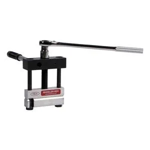 Wheeler-Rex 75 plastic pipe shut-off tool with ratchet and carrying case