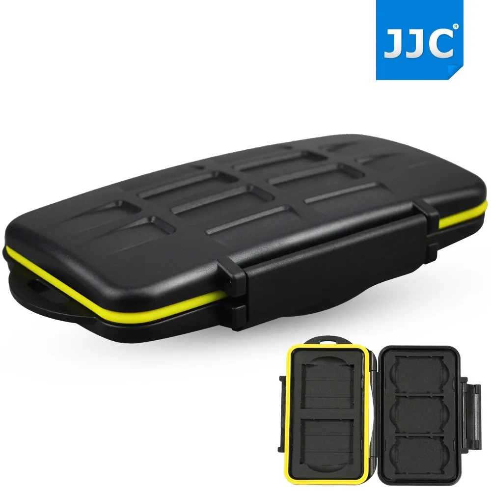 JJC Photography Equipment JJC MC-XQDCF5 Memory Card Case for 3 XQD 2 CF Cards — product photo