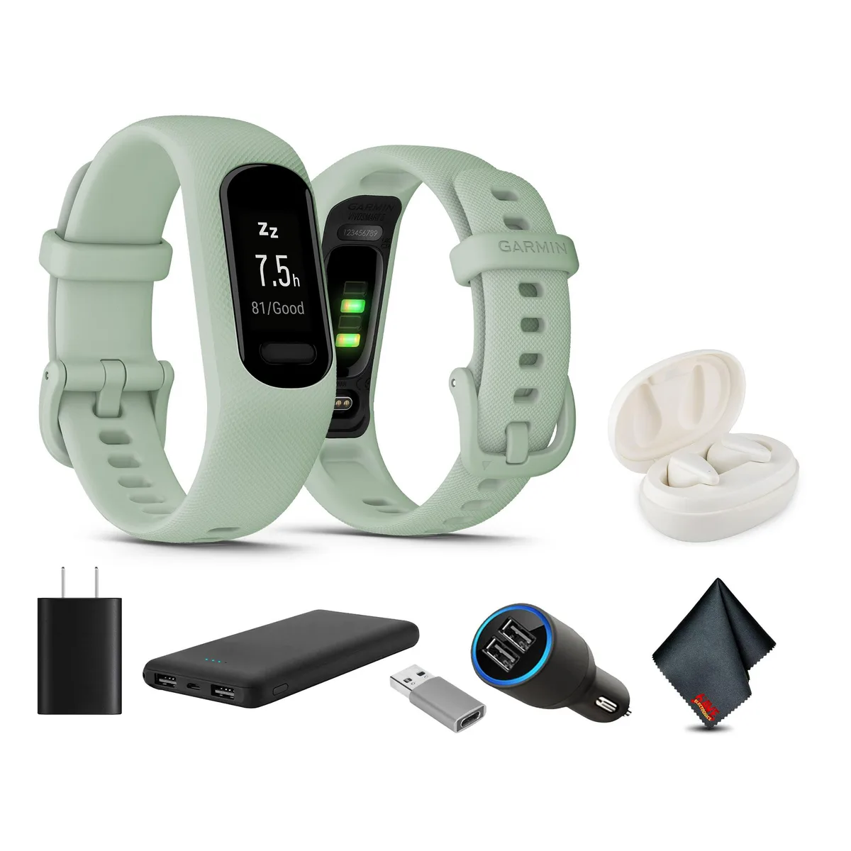 Garmin Garmin vívosmart 5 Cool Mint fitness tracker wearable technology — product photo