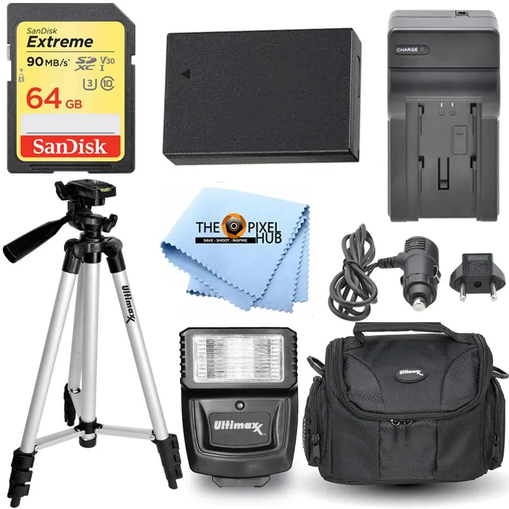Ultimaxx Ultimaxx Mega Accessory Kit for Canon EOS RP SL2 SL3 T6s T6i T7i 77D 800D 760D 200D M5 M6 — product photo
