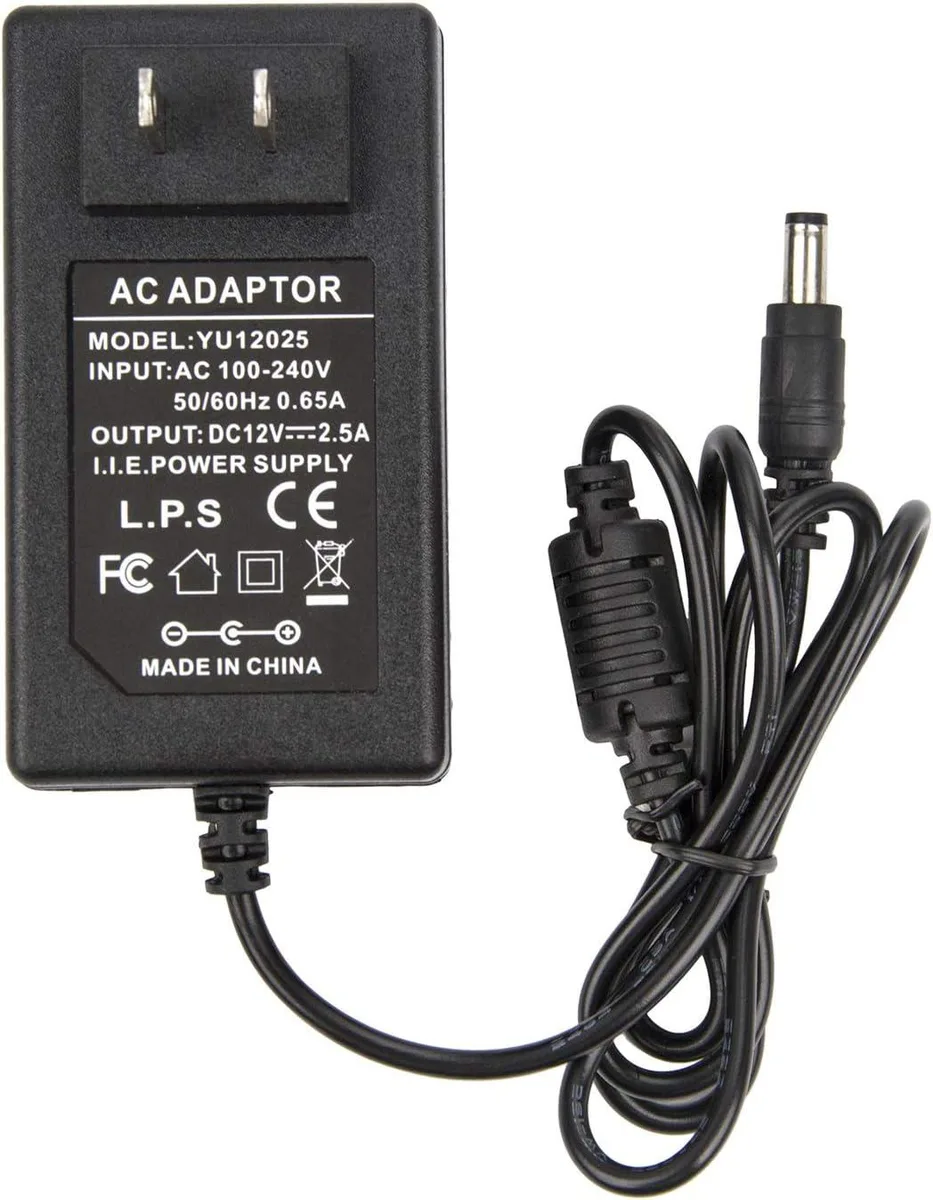 BASEUS BASEUS 12V 2.5A AC Adapter 100-240V 30W 5.5x2.5mm — product photo