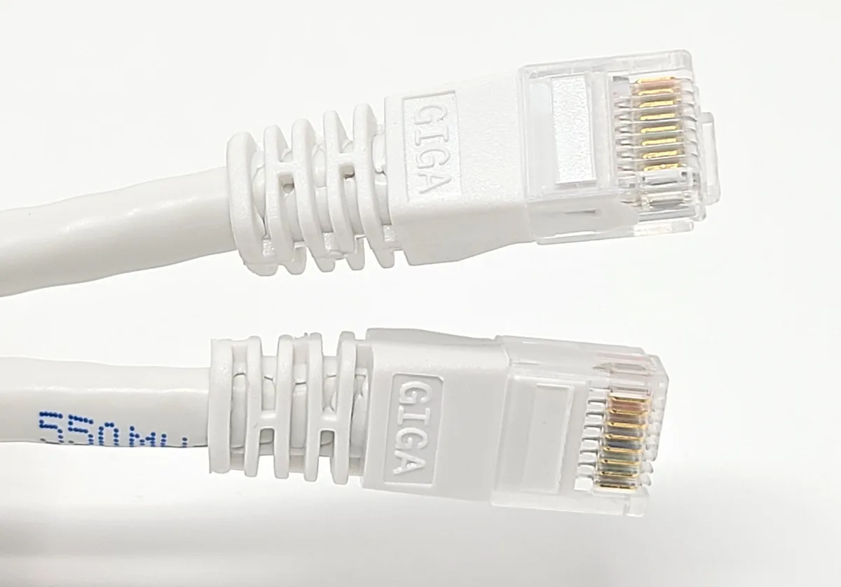 Micro Connectors Micro Connectors Cat6 24 AWG UTP Patch Cable White 50 ft — product photo