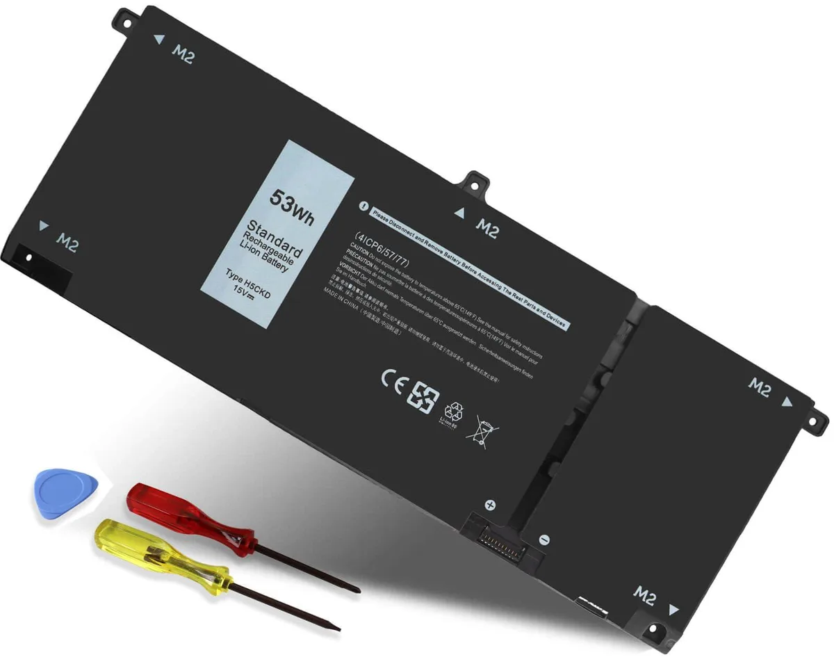  53Wh H5CKD 15V laptop battery for Dell Inspiron Latitude Vostro — product photo