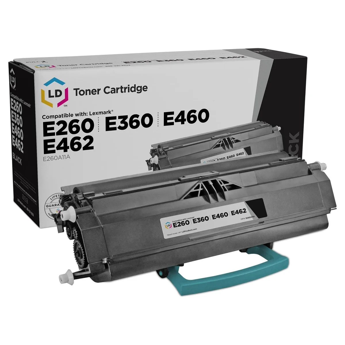 LD Products LD Products Remanufactured Toner Cartridge for Lexmark E260A11A Black — product photo