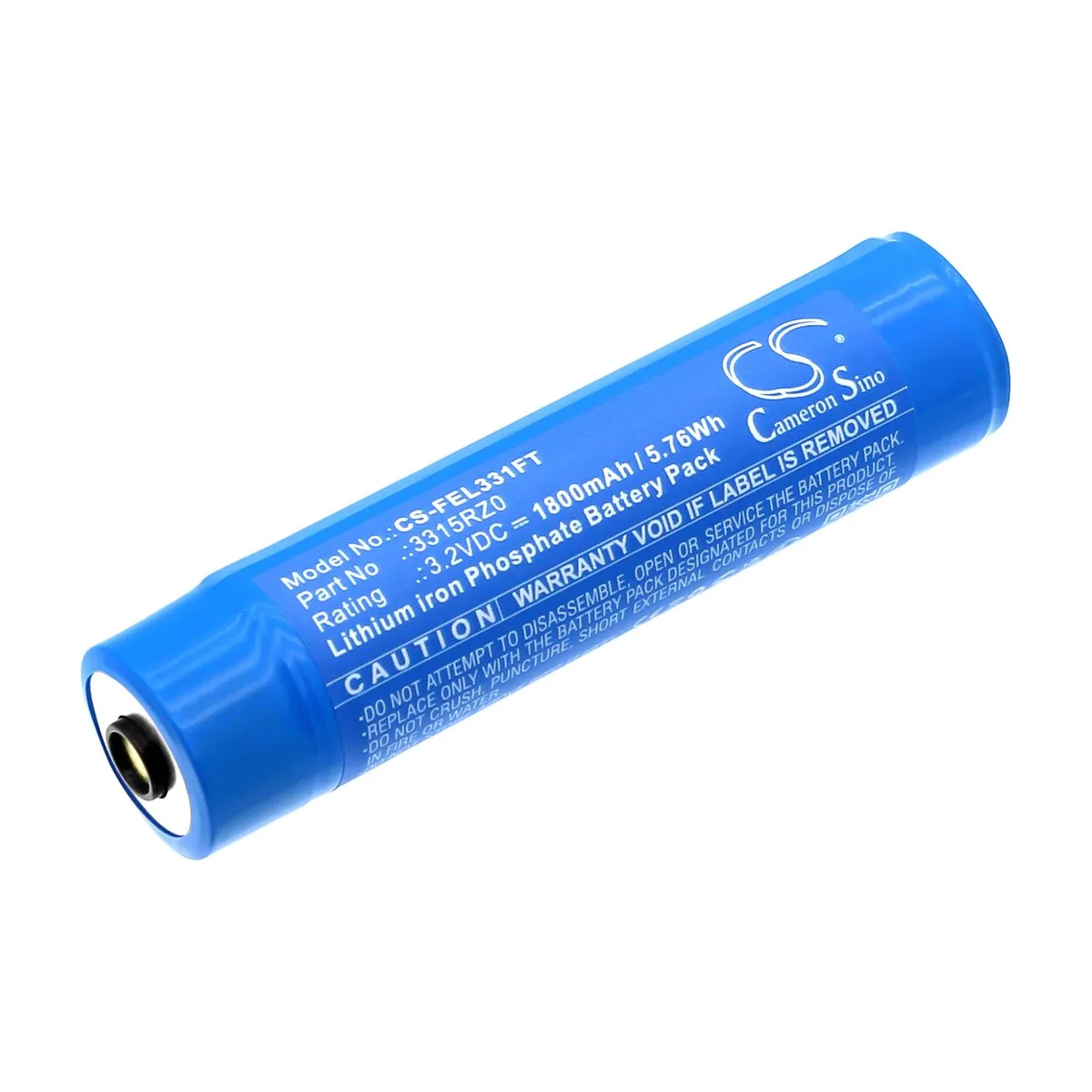 Cameron &amp; Co Cameron &amp; Co DS-CS-FEL331FT LiFePO4 Battery 3.2V 1800mAh Blue — product photo