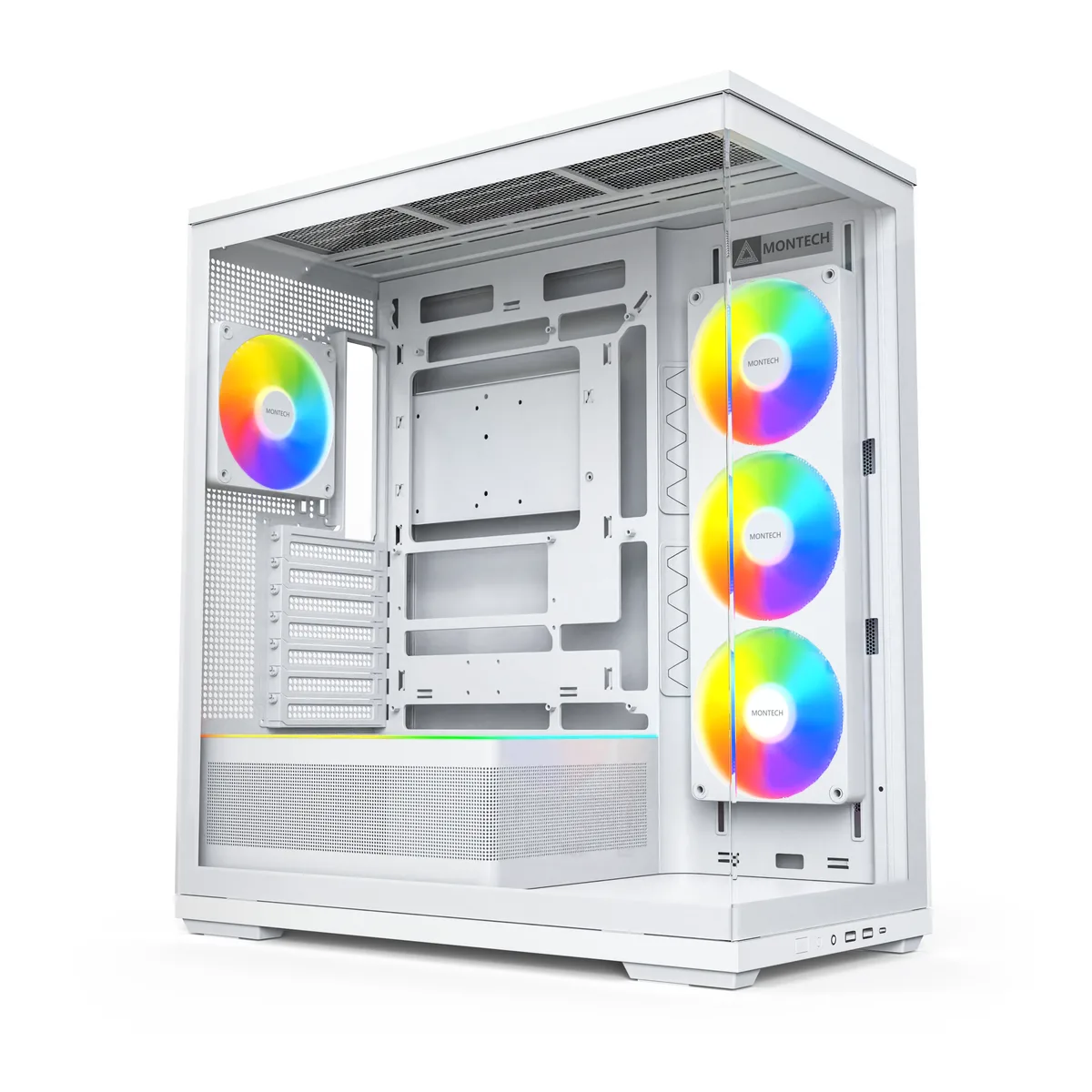 Montech Montech TG3 White ATX Mid-Tower PC Case — product photo