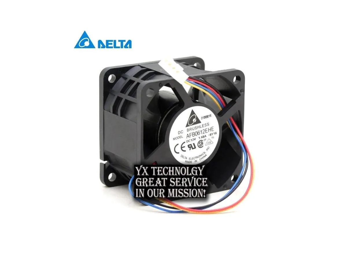 Fans Fans AFB0612EHE 60x60x38mm 4-wire PWM 12V 1.68A case fan — product photo