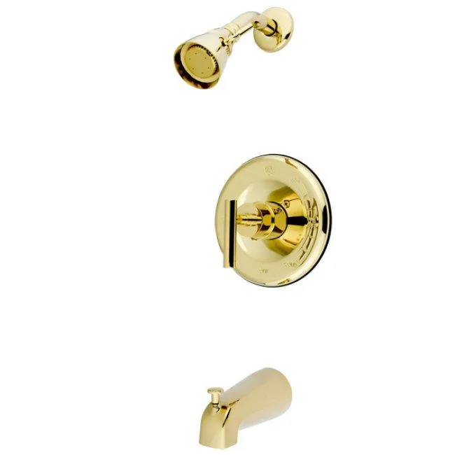 KINGSTON BRASS Kingston Brass KS2365CML Manhattan Roman Tub Filler Oil Rubbed Bronze 13.0 GPM 60 PSI — product photo