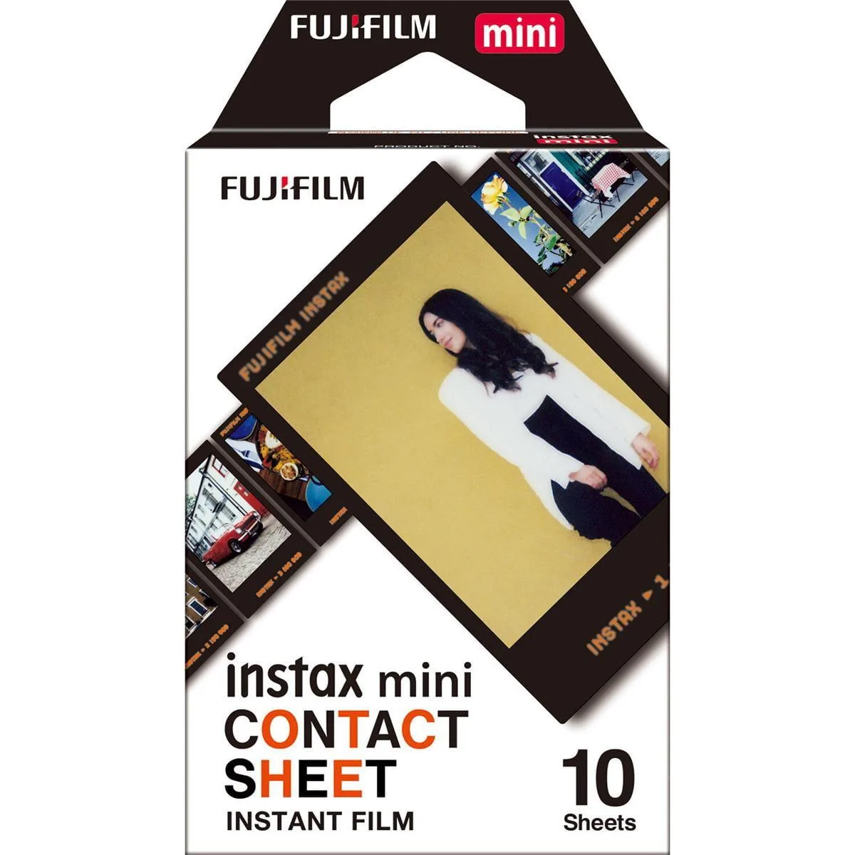 FUJIFILM FUJIFILM Instax Mini Contact Sheet Film 10 Exposures 8.6cm x 5.4cm — product photo