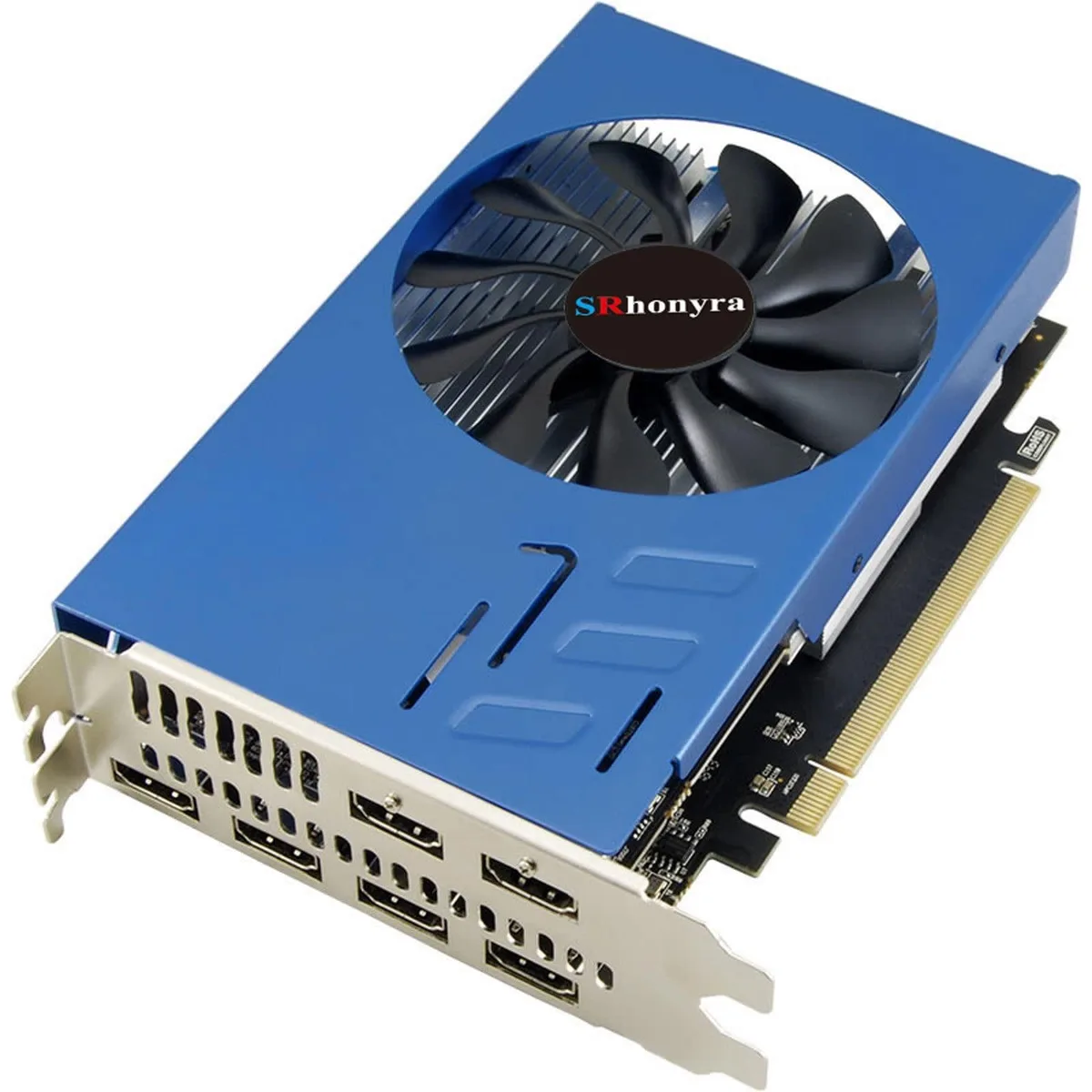 SRhonyra SRhonyra R7 350 4GB GDDR5 6HDMI 2 in 1 accessory — product photo