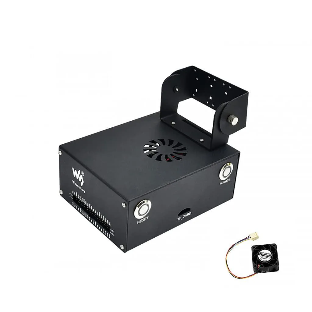 LORDWORLD LORDWORLD Metal Case Type C for Jetson Nano B01 with Camera Holder 180° — product photo