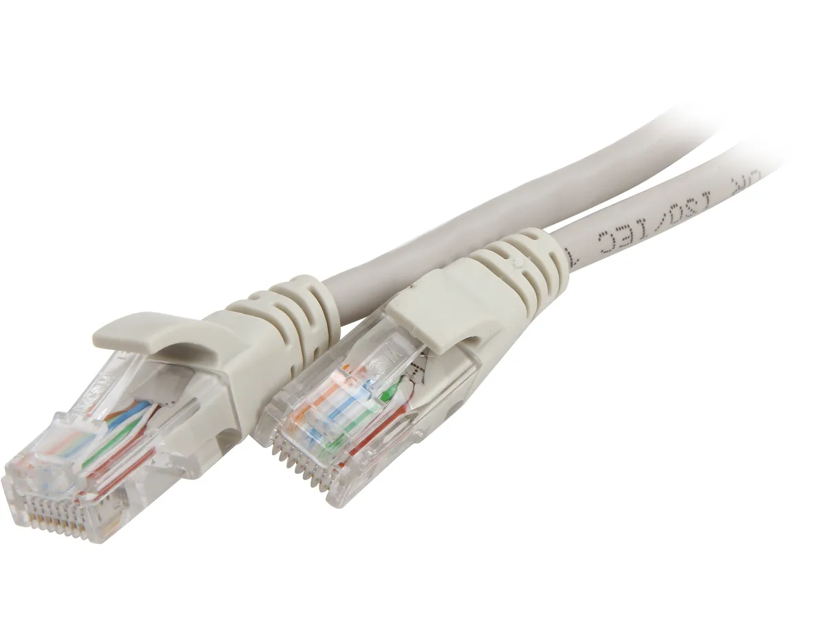 VCOM International Ltd VCOM International Ltd NP511-7-GRAY Cat 5E RJ45 7 ft Gray network ethernet cable — product photo
