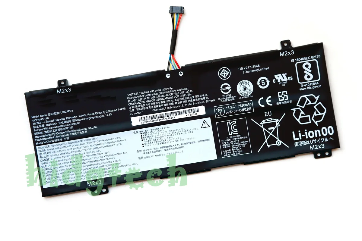 Beisite Beisite L18C4PF3 L18C4PF4 15.36V 45Wh laptop battery — product photo