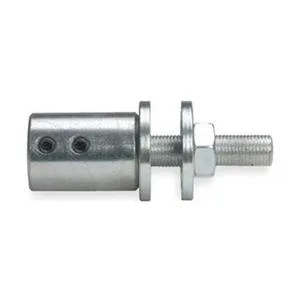 Dayton 6L105 shaft arbor with 1/2-20 RH thread and hex nut