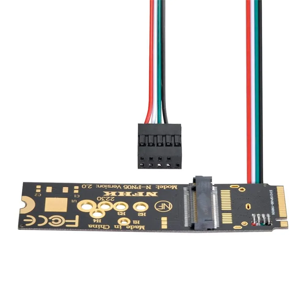 LORDWORLD LORDWORLD NGFF A/E-Key to M.2 Key-M NVME Adapter for AX200 — product photo