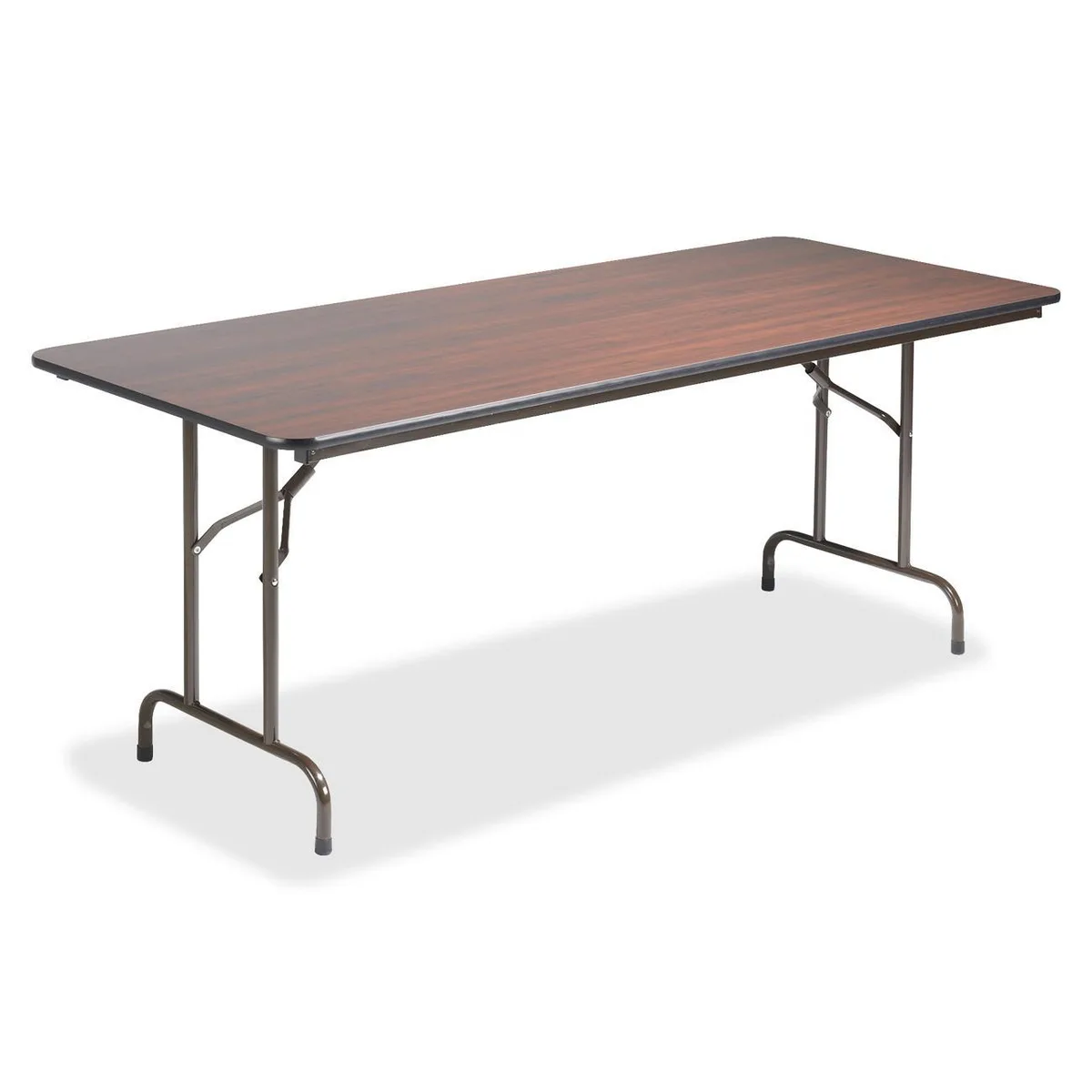 Lorell Lorell 65761 96x30x29 Mahogany Folding Table — preces foto