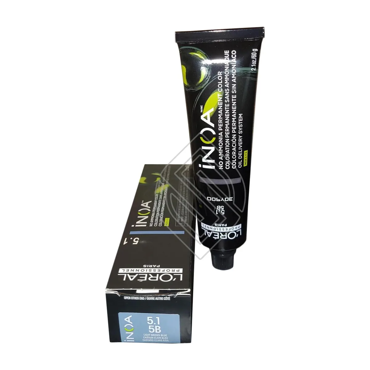 L'Oreal L'Oreal Inoa 5.1/5B Light Brown Blue Ammonia-Free Hair Color 2.1oz 60g — product photo