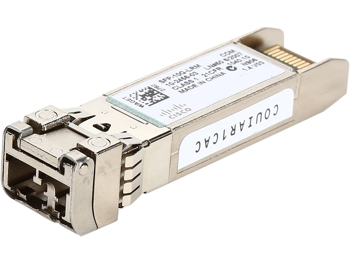 Cisco Systems, Inc. Cisco Systems, Inc. SFP-10G-LRM= SFP+ transceiver 10GBase-LRM LC/PC 1310nm — product photo