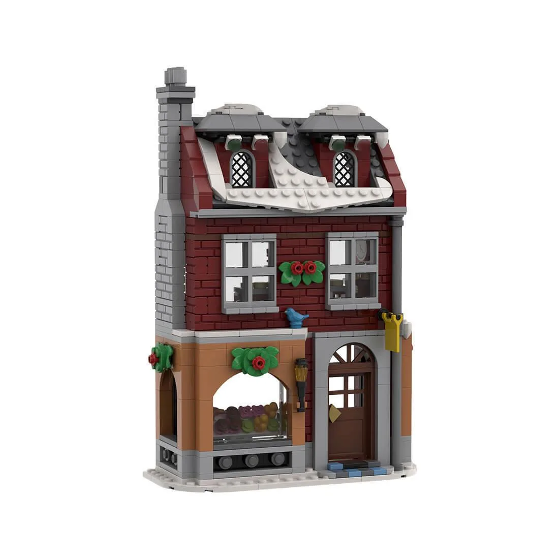 ZITIANYOUBUILD ZITIANYOUBUILD MOC-154035 Winter Village Bakery 621PCS — product photo