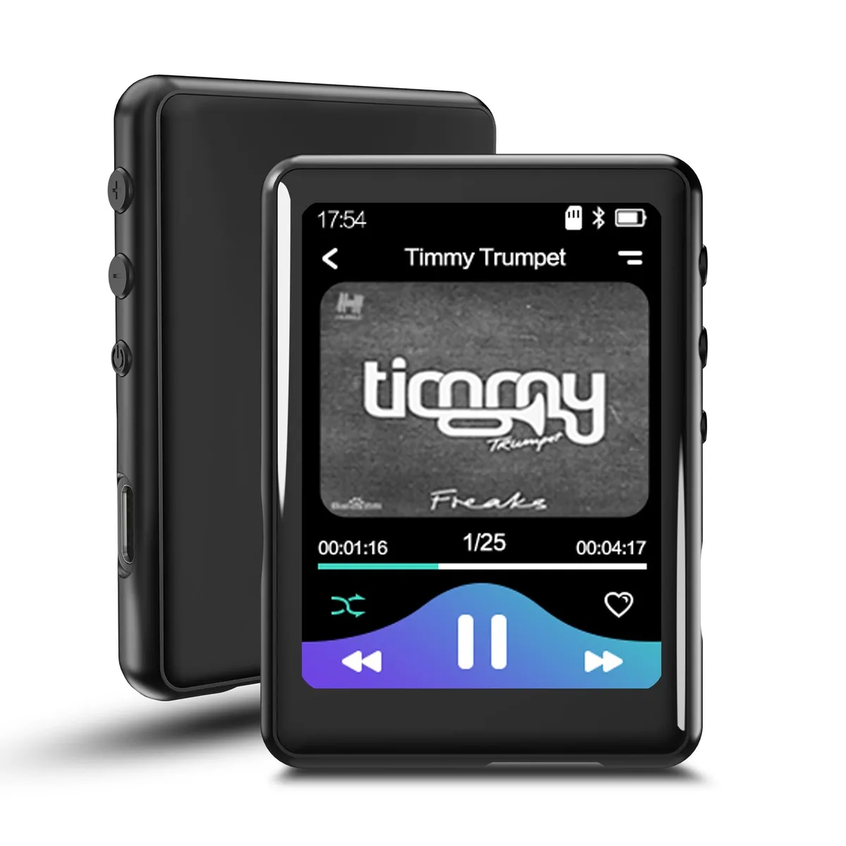  tokemisc S7-16GB-US 16GB 2.4" Bluetooth 5.3 MP3 Player — product photo