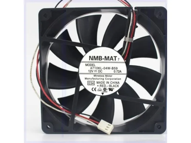 Fans Fans 4710KL-04W-B59Rated 12025 12V 0.72A case fan — product photo
