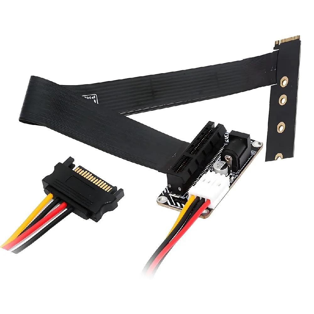 Fervit Fervit M.2 NGFF NVMe M-Key to PCIe X1 X4 X8 X16 Adapter Cable — product photo