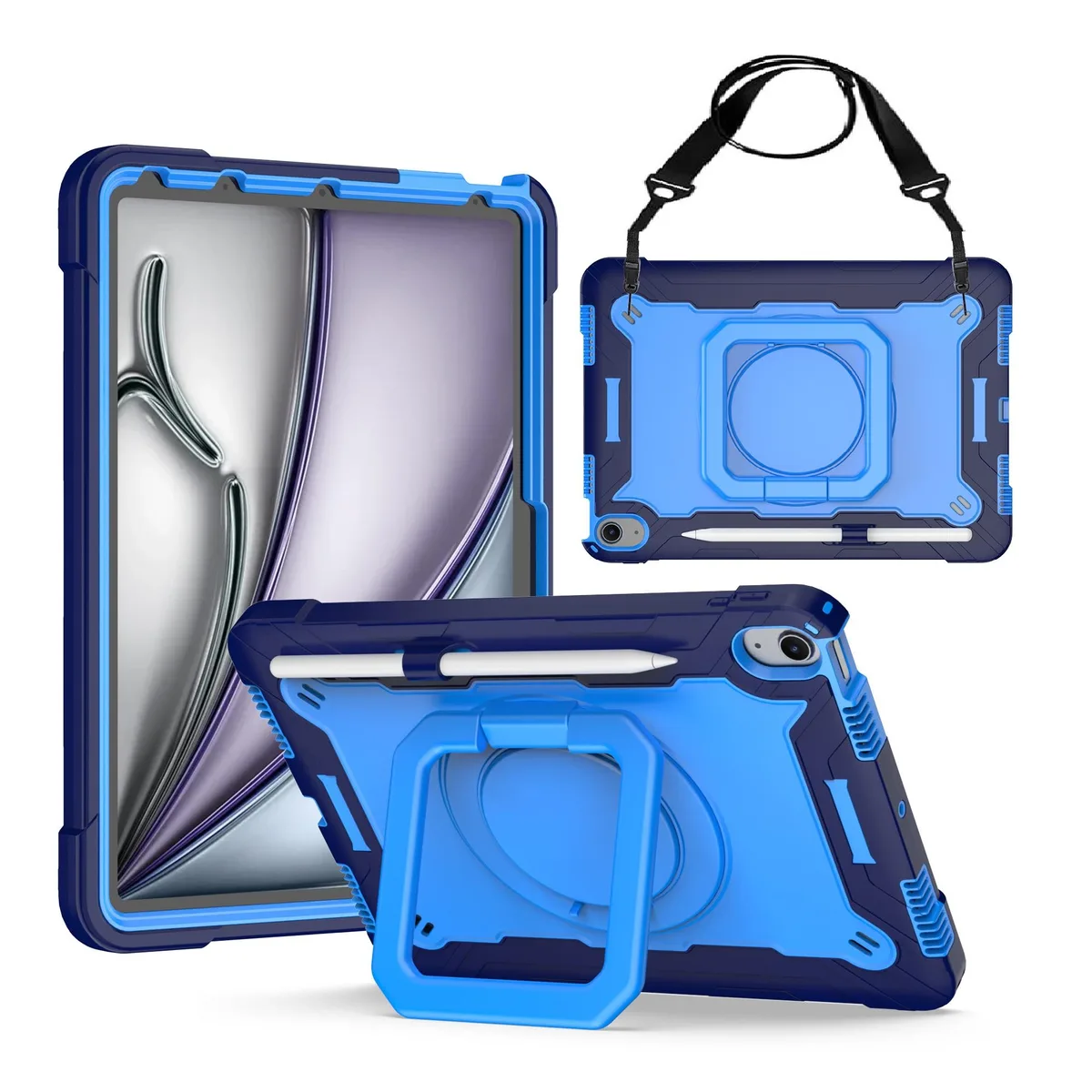anicestore anicestore A3266 laptop case 11 inch Navy Blue/Blue — product photo