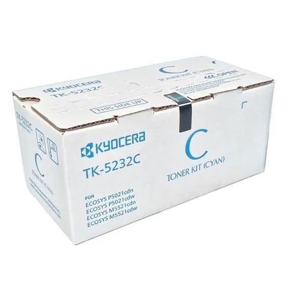 Kyocera Kyocera TK-5232C Cyan toner cartridge (genuine brands) 2200 pages 5% — product photo