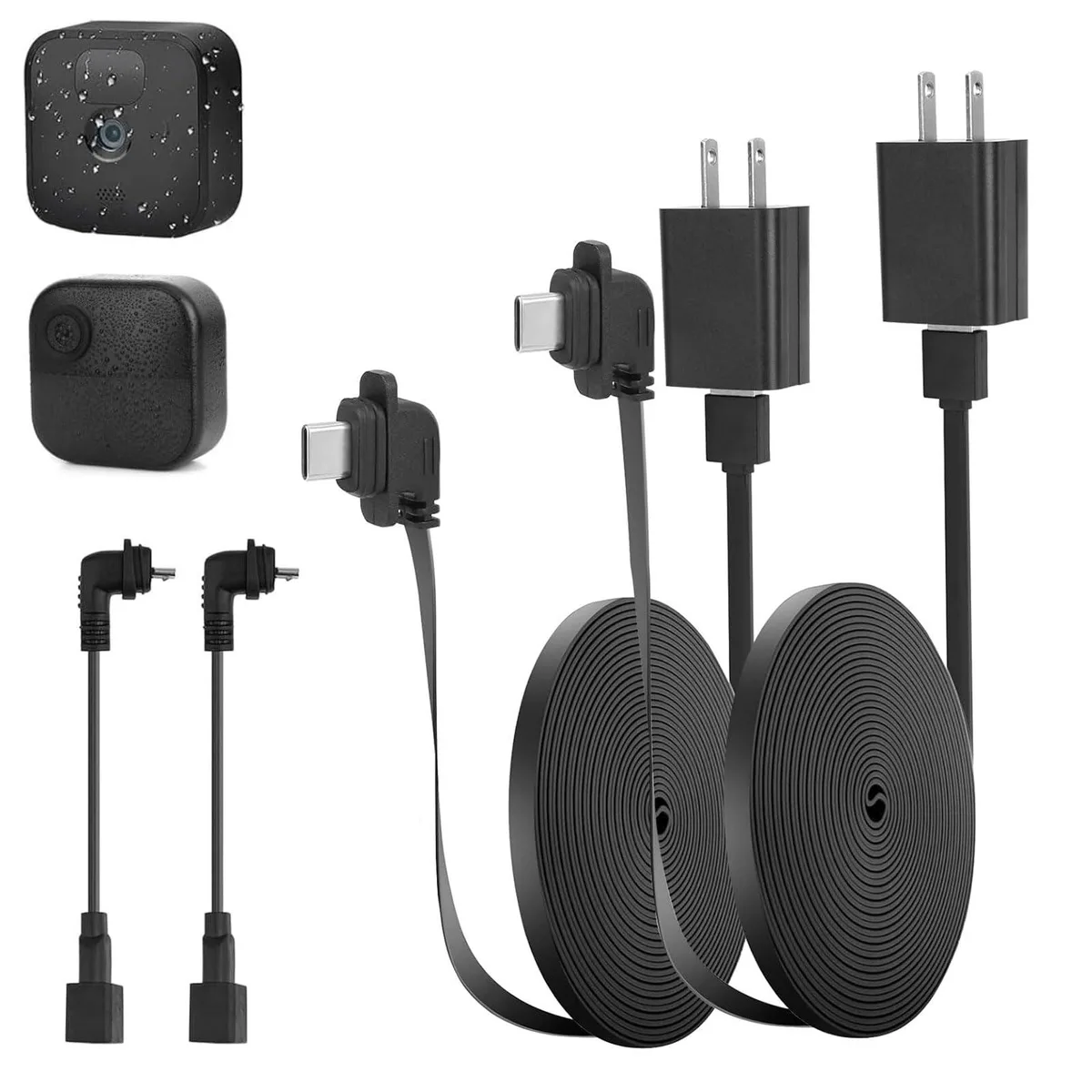  Netgear 186-AB Yellow 10ft Power Adapter Cord 2-Pack — product photo