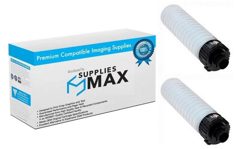 SuppliesMax SuppliesMax Black Toner Cartridge 2-Pack 24000 Pages 842124_2PK — product photo