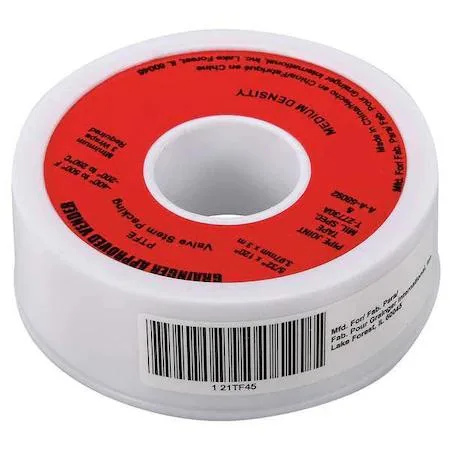Value Brand Value Brand Valve Packing Tape 5/32 in x 10 ft White — product photo