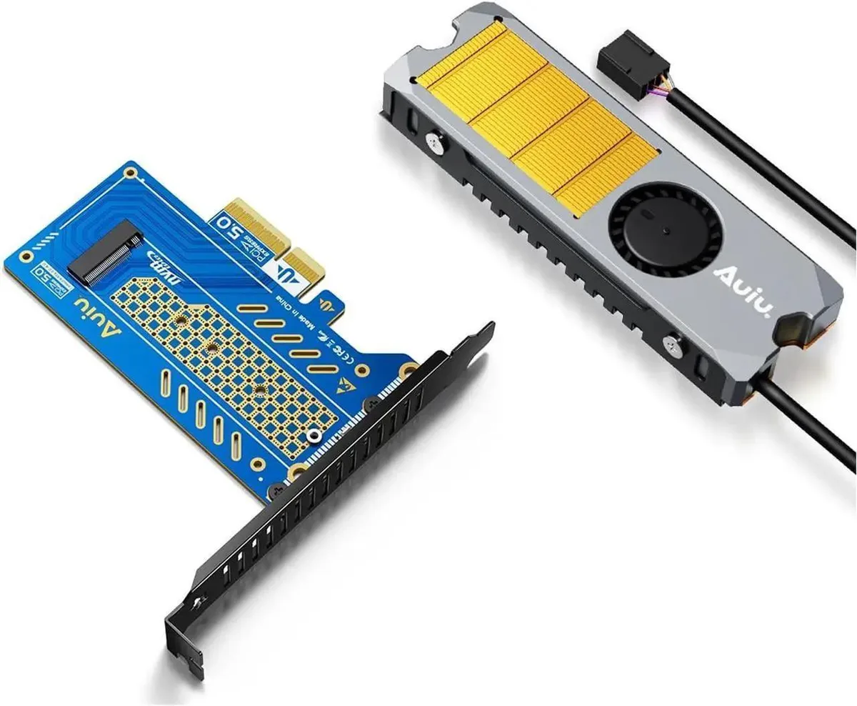 SMUGDESK SMUGDESK PCIe 5.0 x4 to M.2 NVMe B+M Key Adapter (Card Set8) — product photo